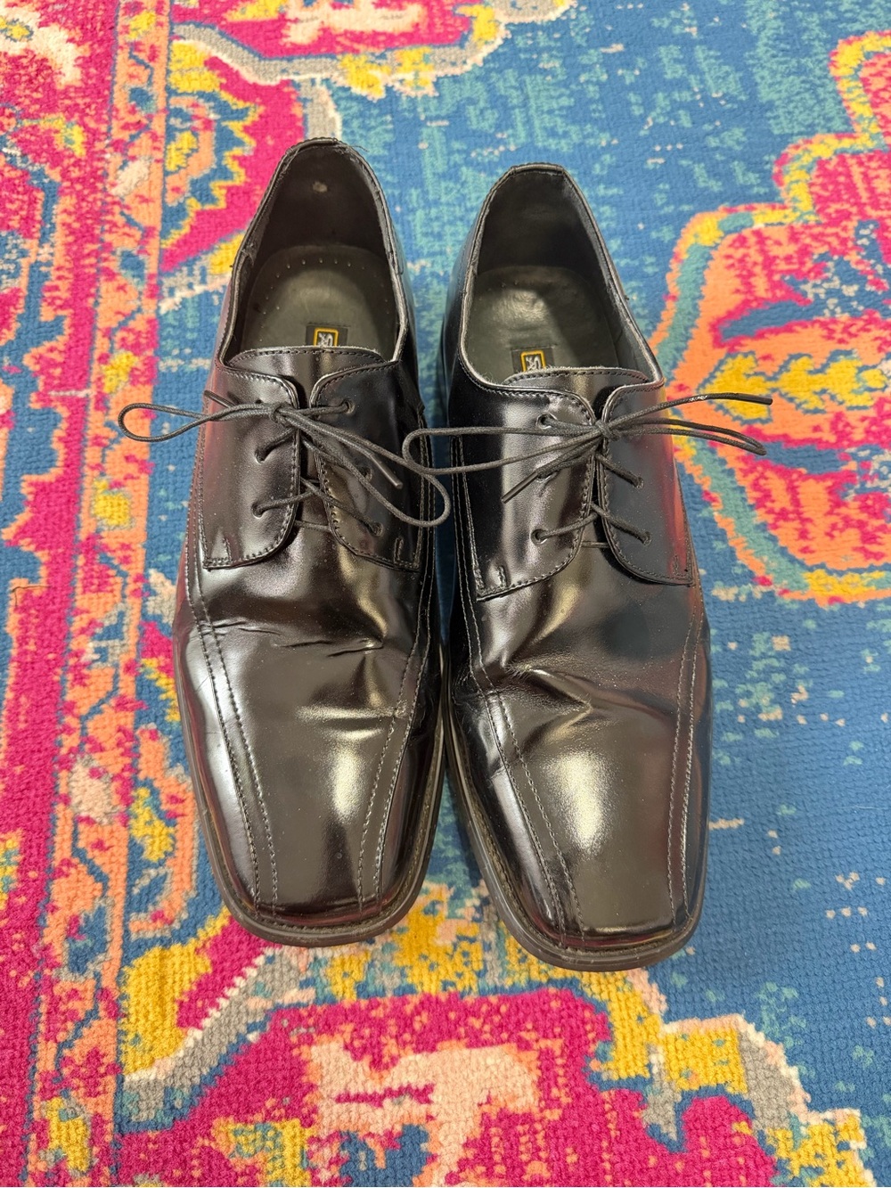 Stacy Adam’s men’s dress shoes size 10.5 medium black leather